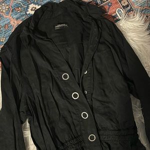 Zara Button Front Jumpsuit